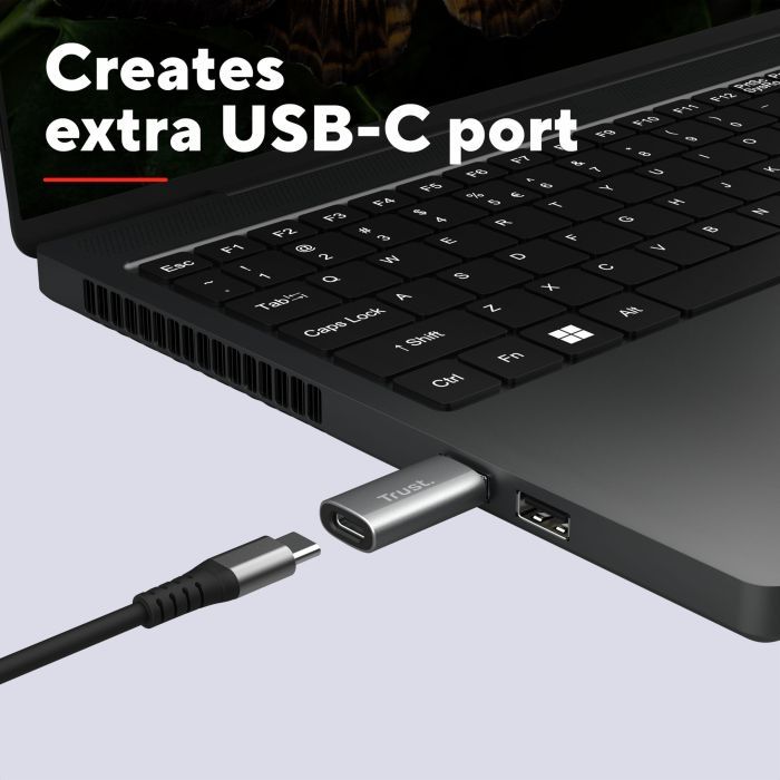 Перехідник USB-C to USB-A 3.2 Adapter 2-Pack Trust (25573_TRUST) зображення 4