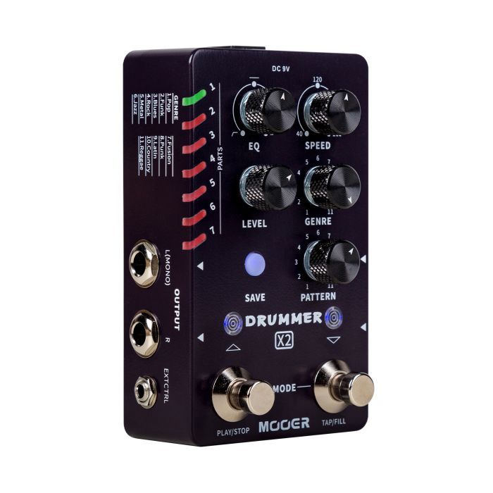 Педаль эффектов Mooer Drummer X2 изображение 5