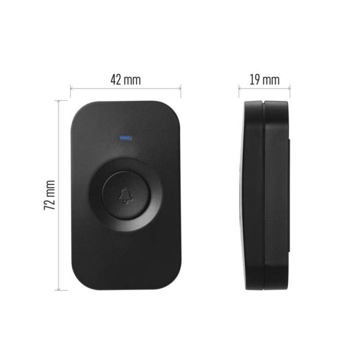 Кнопка звонка EMOS wireless button for P5728T, P5728, P5730 (P5728T) изображение 8