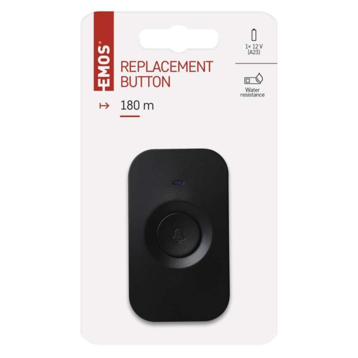 Кнопка звонка EMOS wireless button for P5728T, P5728, P5730 (P5728T) изображение 9