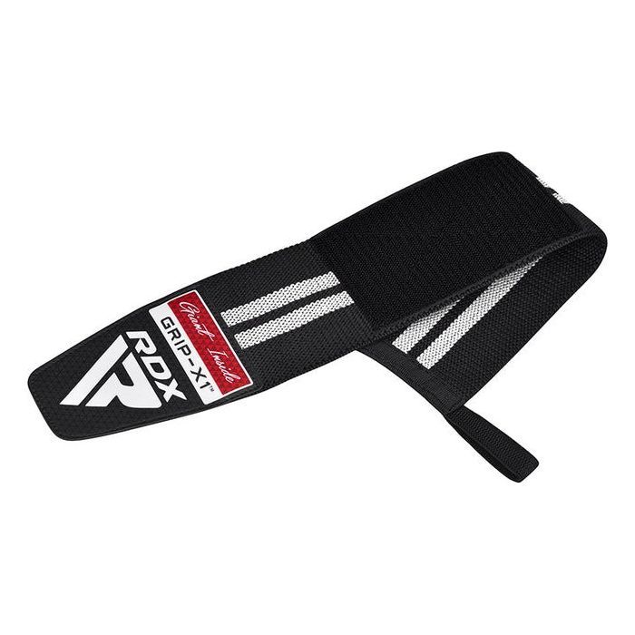 Бинт для спорту RDX WR11 Gym Wrist Wrap Black/White (WAH-WR11BW) зображення 2