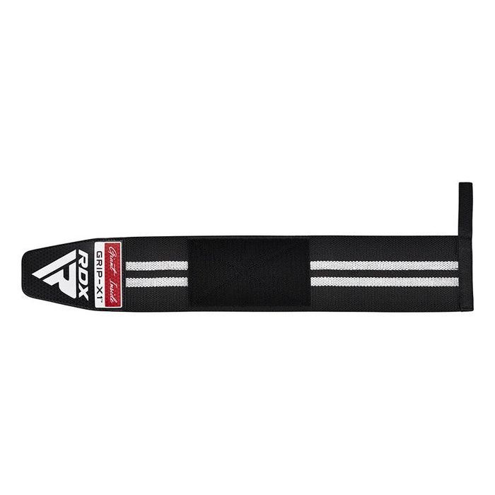 Бинт для спорту RDX WR11 Gym Wrist Wrap Black/White (WAH-WR11BW) зображення 3