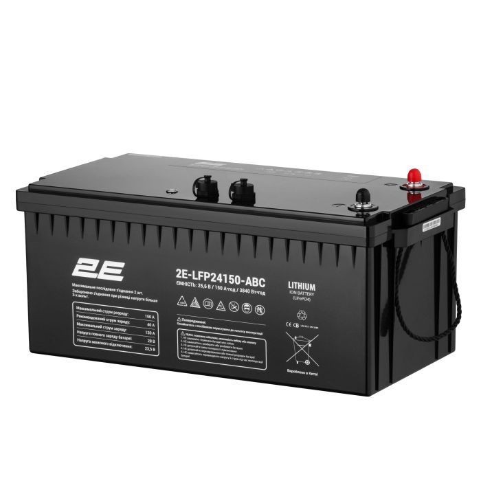Батарея LiFePo4 2E 24V-150Ah, ABC 8S (2E-LFP24150-ABC) зображення 3