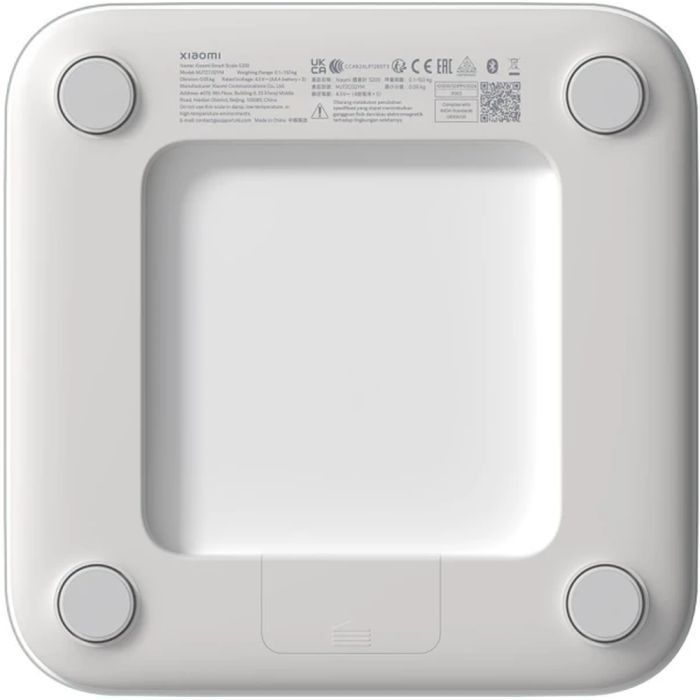Ваги підлогові Xiaomi Mi Smart Scale S200 White (BHR9230GL) зображення 3