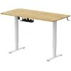 Компьютерный стол OfficePro ODE1470LWW Light Wood/White (ODE1470LWW) изображение 2