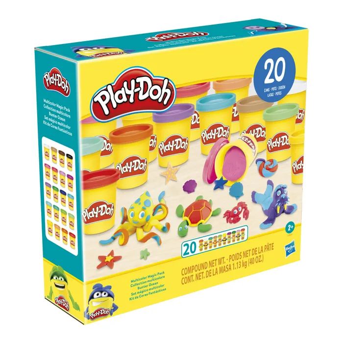 Пластилин Hasbro Play-Doh, 12 баночок (G0519) изображение 3