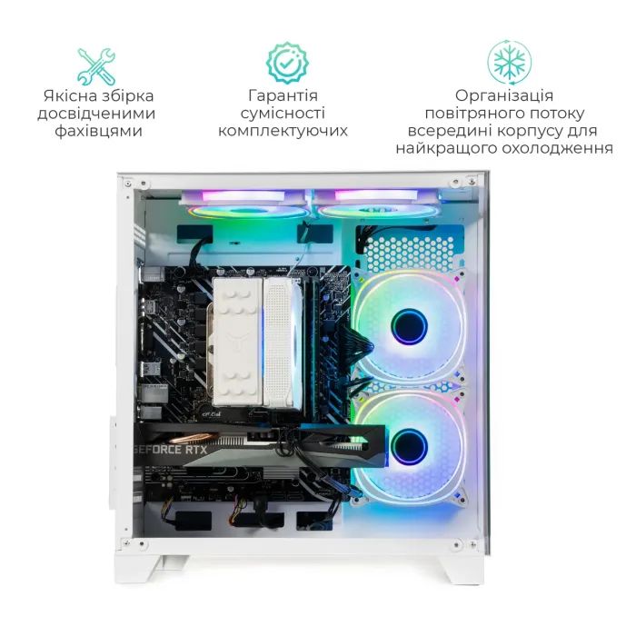 Компьютер Artline Gaming X39WHITE (X39WHITEv81) изображение 5