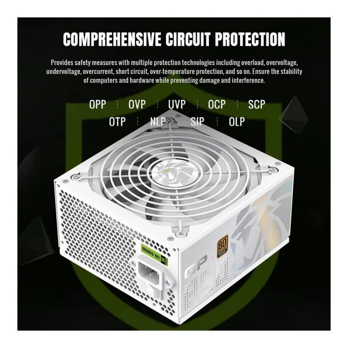 Блок живлення Gamemax 850W (GP 850B WH) зображення 9