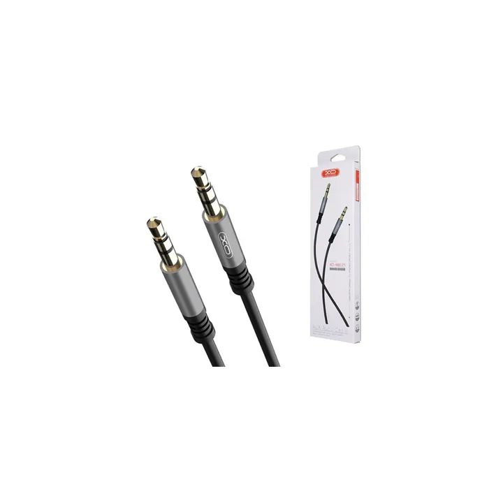Кабель мультимедийный 3.5mm M to 3.5mm M 1.0m black XO (XO-NB121) изображение 3
