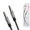 Кабель мультимедийный 3.5mm M to 3.5mm M 1.0m black XO (XO-NB121) изображение 3