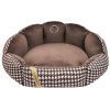 Лежак для животных Chloe's Home Positano S коричневый (CLH4524)