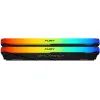 Модуль пам'яті для комп'ютера DDR4 32GB (2x16GB) 3200 MHz Beast RGB Black Kingston Fury (ex.HyperX) (KF432C16BB12AK2/32WP) зображення 2