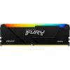 Модуль пам'яті для комп'ютера DDR4 32GB (2x16GB) 3200 MHz Beast RGB Black Kingston Fury (ex.HyperX) (KF432C16BB12AK2/32WP) зображення 3