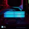 Модуль пам'яті для комп'ютера DDR4 32GB (2x16GB) 3200 MHz Beast RGB Black Kingston Fury (ex.HyperX) (KF432C16BB12AK2/32WP) зображення 9