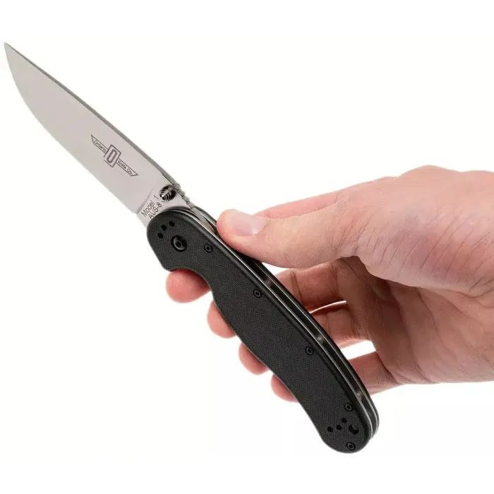 Нож Ontario Knife RAT I D2 Carbon Fiber Black (ON8867CF) изображение 5