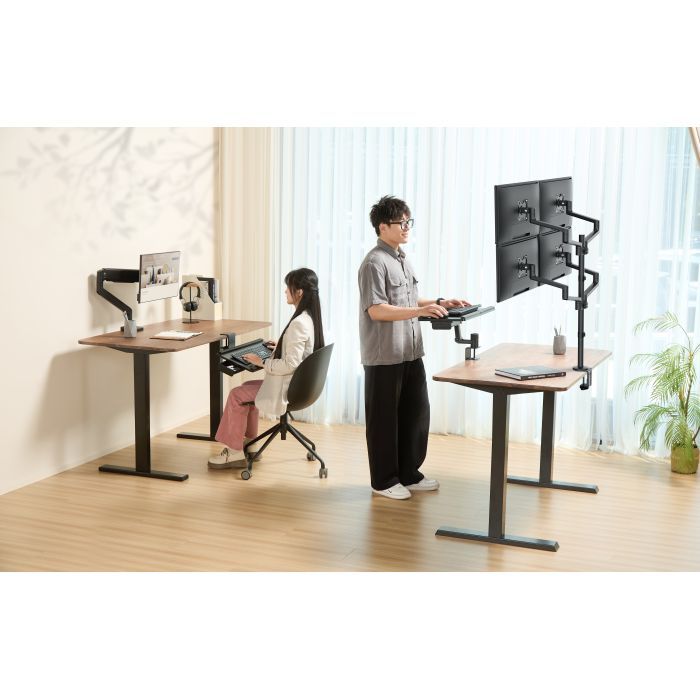 Органайзер для стола OfficePro Sit-stand keyboard tray (KT163B) изображение 12