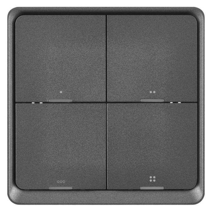 Розумний вимикач EMOS H5016 4 buttons ZigBee 3.0 Black (H5016) зображення 4