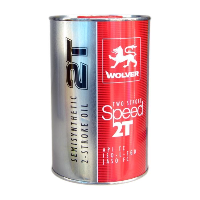 Моторна олива Wolver TWO STROKE SPEED 2T, API TC 1л (4260360941276)
