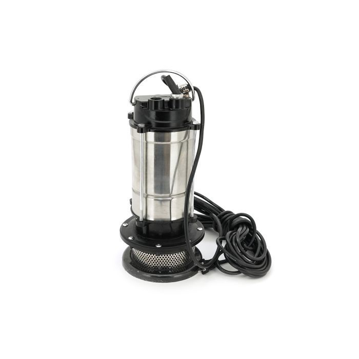 Заглибний насос Voltronic 370W, 220V, 2 м³/год, підйом 10 м, 25мм, INOX, 380х195х200мм, 4,3 кг + перехідник (YT-P-370-10) зображення 3