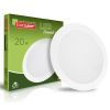 Світильник Eurolamp Downlight NEW 20W 1900lm 4000K (LED-DLR-20/4(new)) зображення 2