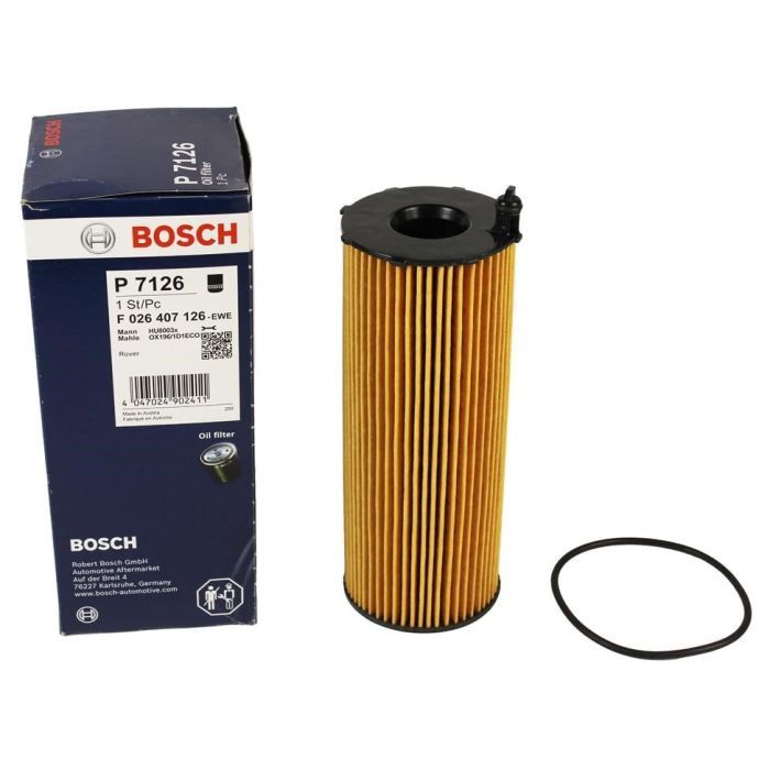 Фільтр масляний Bosch F 026 407 126 зображення 3 Фільтр масляний Bosch F 026 407 126 зображення 3