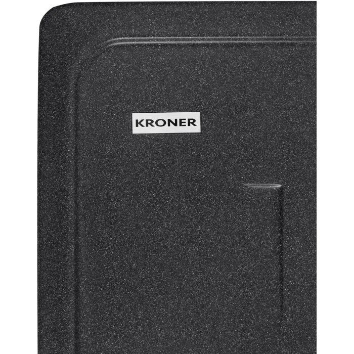 Мийка кухонна Kroner KompositGRB-6243 (CV031063) зображення 6