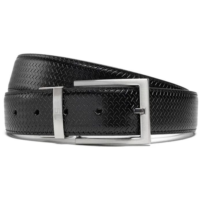 Ремень Semi Line Мужской Кожаный Black/Brown (DAS303129)