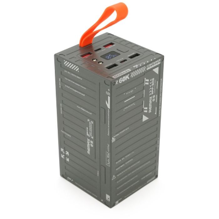 Батарея универсальная Remax 60000mAh, PD/20W, QC/22.5W, Gray (RPP-609G)
