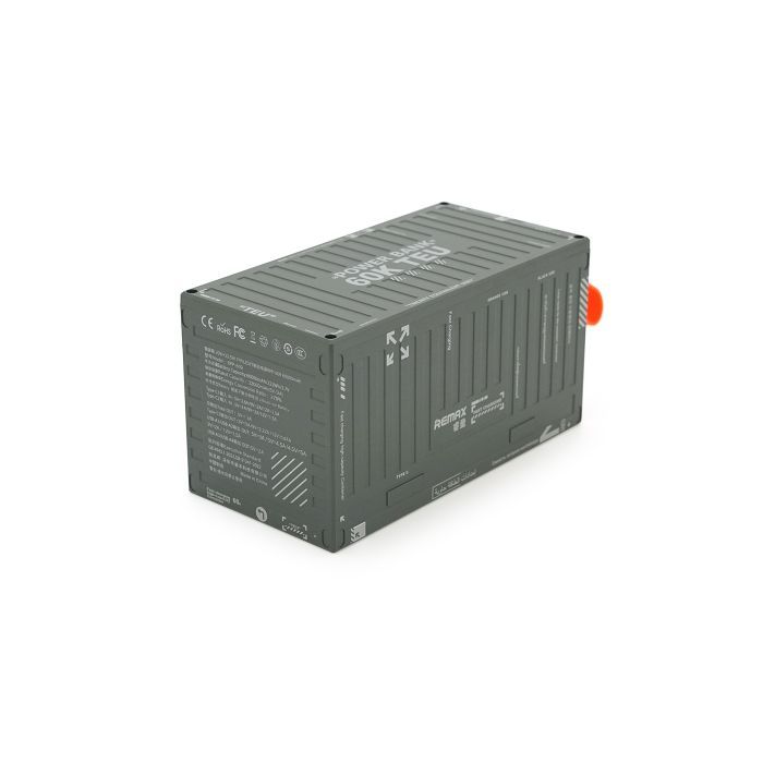 Батарея универсальная Remax 60000mAh, PD/20W, QC/22.5W, Gray (RPP-609G) изображение 5