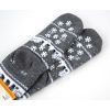 Шкарпетки дитячі Bross махрові новорічні (9899-8-10-gray) зображення 3