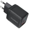 Зарядное устройство Choetech 1xUSB + 1xUSB-C PD35W with display black (PD6052-EU-BK) изображение 2 Зарядное устройство Choetech 1xUSB + 1xUSB-C PD35W with display black (PD6052-EU-BK) изображение 2