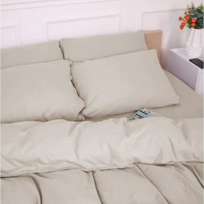 Постельное белье MirSon 004 Cappuchino Фланель 2x143x210 Семейный (2200009649233) изображение 5