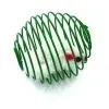 Іграшка для котів Hippie Pet М'ячик з мишкою зелений 7 см (HIPCT2304027Z)