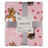 Плед Ardesto Flannel 160х200см, 100% полиэстер, собачки с сердечками (ART0123PB) изображение 2