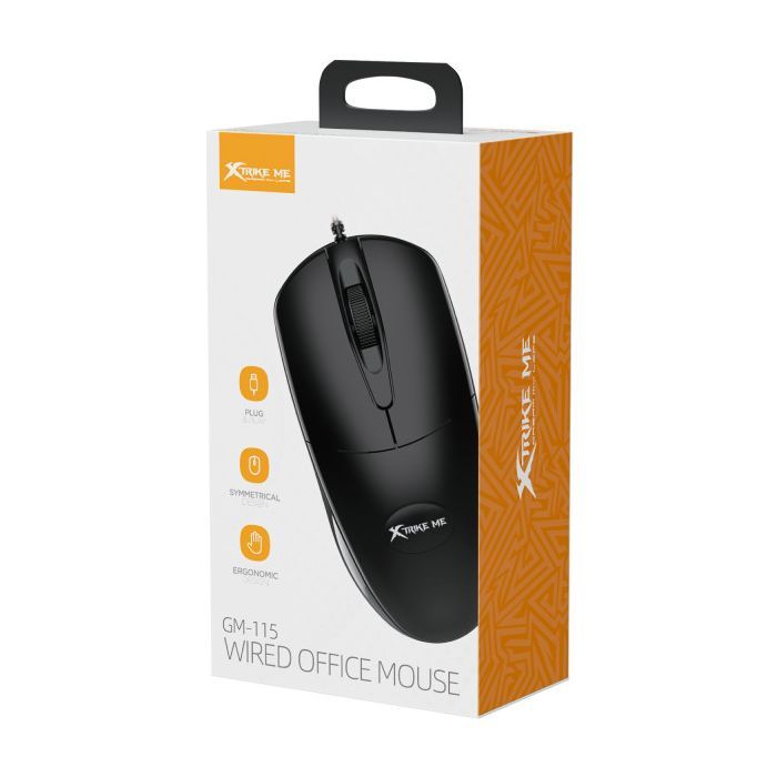 Мышка Xtrike ME GM-115 USB Black (GM-115) изображение 7