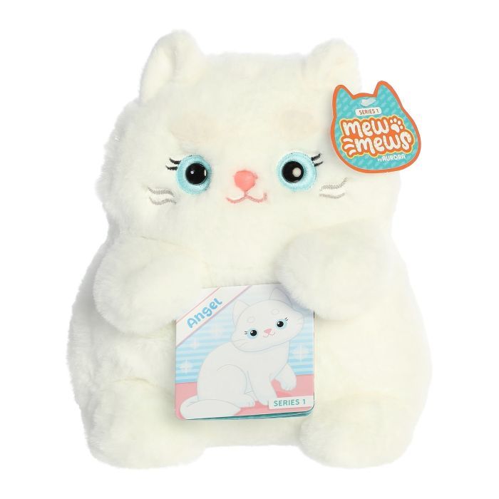 М'яка іграшка Aurora Кицюня Енжел біла 20 см (230396F) зображення 5