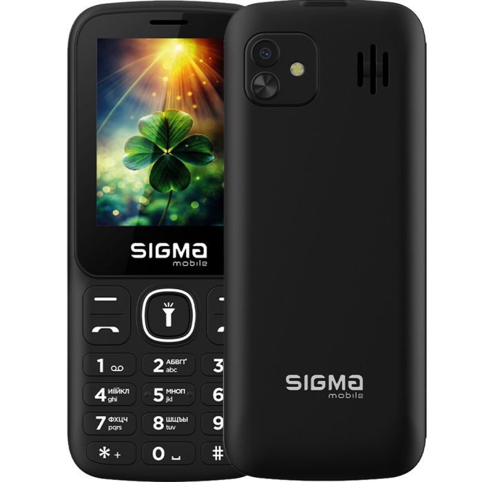 Мобільний телефон Sigma X-style 242 LUCKY Grey (4827798792926)