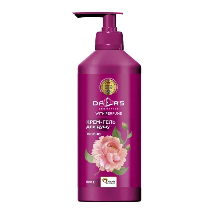 Гель для душа Dalas Cosmetics Пион 500 г (4262396142023)