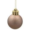 Ялинкова іграшка Chomik пластикові кульки, 16шт, 3 см, шампань (5900779893955_2) зображення 2