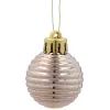 Ялинкова іграшка Chomik пластикові кульки, 16шт, 3 см, шампань (5900779893955_2) зображення 4