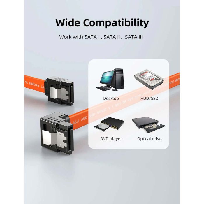 Кабель для передачи данных SATA III 0.5m Cabletime (CA915897) изображение 8