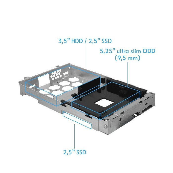 Корпус для ПК Chieftec UNI (BE-10W-300) изображение 8