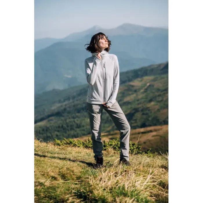 Кофта Turbat Peak Wmn vapor grey - L - світло-сірий (012.004.3948) зображення 8