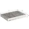 Фильтр салона ALPHA FILTER AF5004a