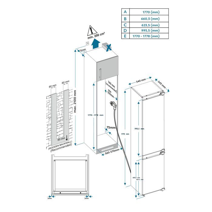 Холодильник Vestfrost IRF2761 изображение 3