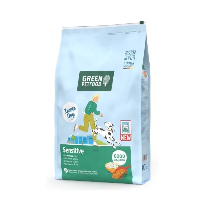 Сухий корм для собак Green Petfood Sensitive with Insects 10 кг (4032254789628)