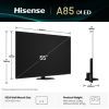 Телевізор Hisense 55A85Q зображення 7