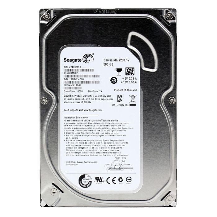 Жорсткий диск 3.5"  500GB Seagate (ST500DM002)