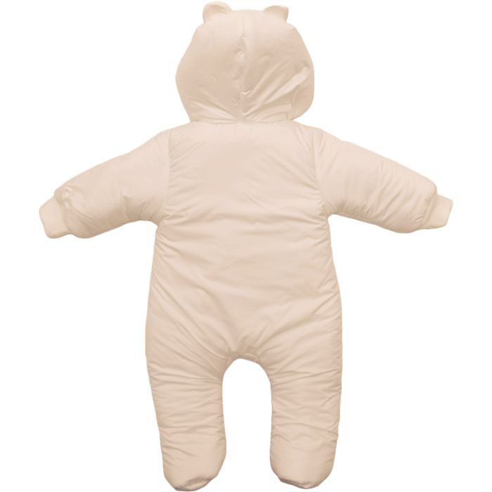 Комбинезон детский HAPPY TOT утепленный на молнии (755-62-cream) изображение 3