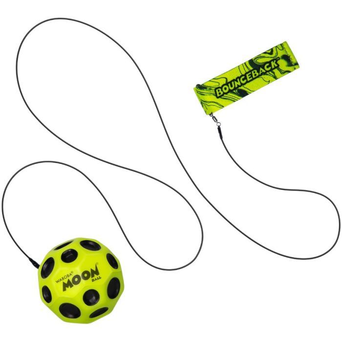 Мяч детский Waboba ball AZ-330-Y Bounceback x Returning moon in Blister (Yellow) (840001933019) изображение 2